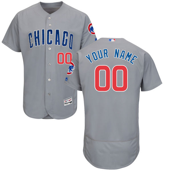 Men's Chicago Cubs Flex Base Custom Jersey MLBC0044